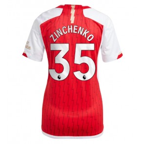 Arsenal Oleksandr Zinchenko #35 Hemmatröja Kvinnor 2023-24 Kortärmad